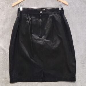 Max Mara Womens Black Pencil Skirt Size 10 Quiet Luxury Business Office Career